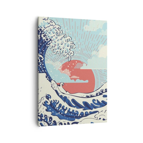 Obraz na plátne - Z japonských inšpirácií - 50x70 cm