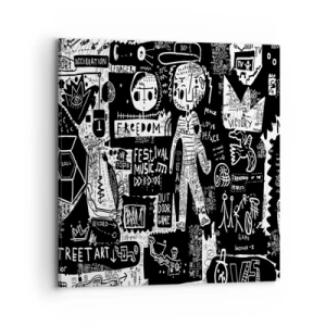 Obraz na plátne - Práva a radosti duševnej mladosti - 70x70 cm