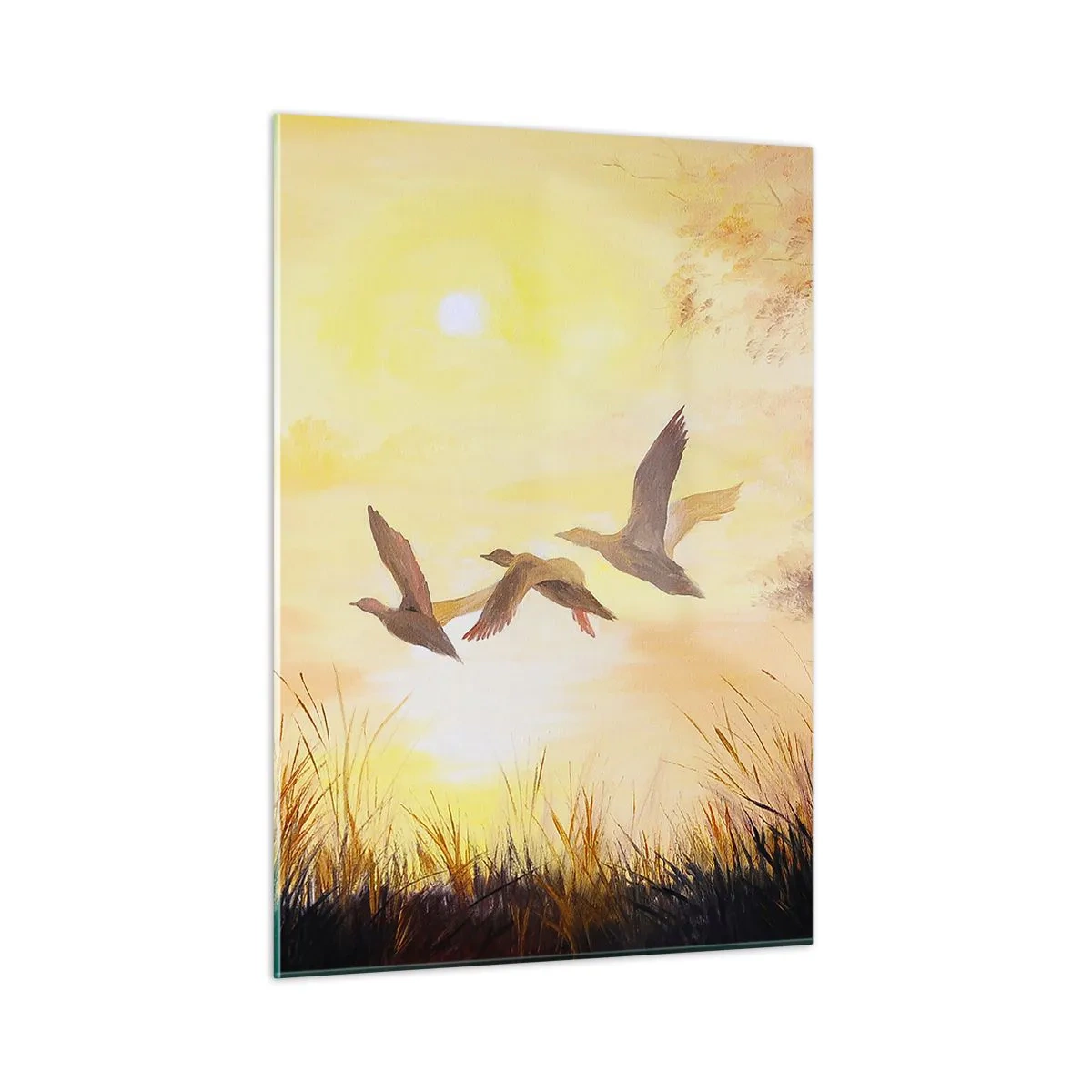 Obraz na skle - Začiatok ďalekej cesty - 50x70 cm
