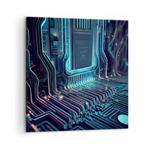 Obraz na plátne - Len tak premýšľam… - 50x50 cm