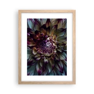 Plagát v ráme zo svetlého duba - Rozkvet mladosti - 30x40 cm