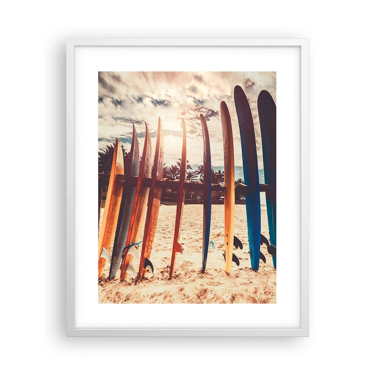 Plagát v bielom ráme - Dobrú noc, tak zajtra. - 40x50 cm