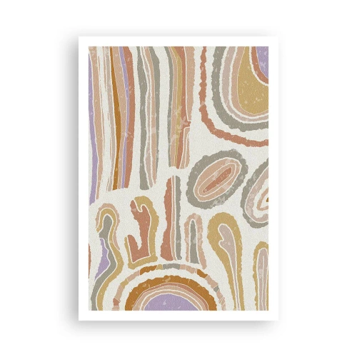 Plagát - Farebné prierezy - 70x100 cm