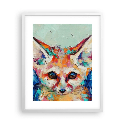 Plagát v bielom ráme - Ste na mňa pripravení? - 40x50 cm