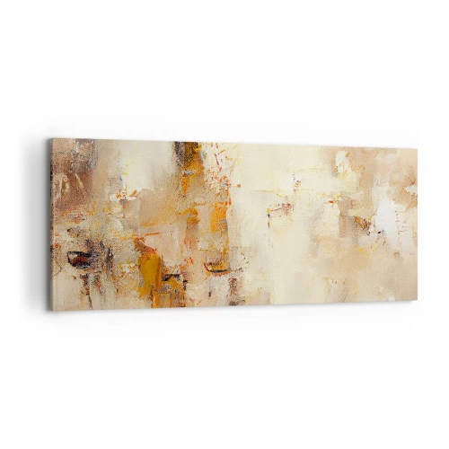 Obraz na plátne - Duša jantáru - 100x40 cm