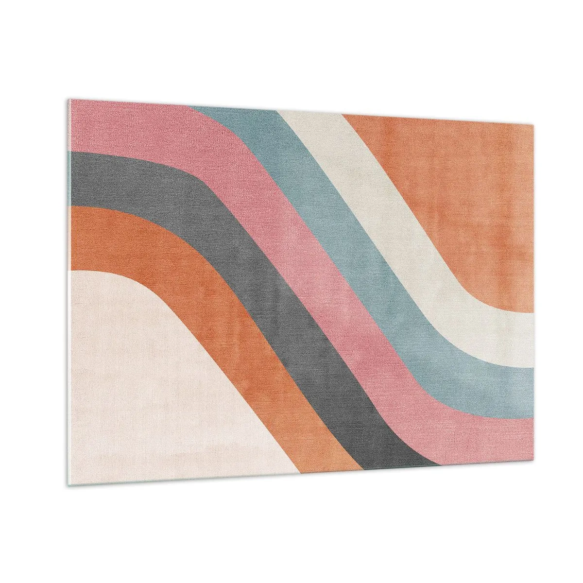 Obraz na skle - Diagonálna kompozícia – pohyb - 100x70 cm