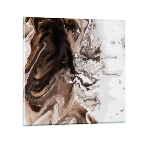 Obraz na skle - Kontrast farieb - 50x50 cm