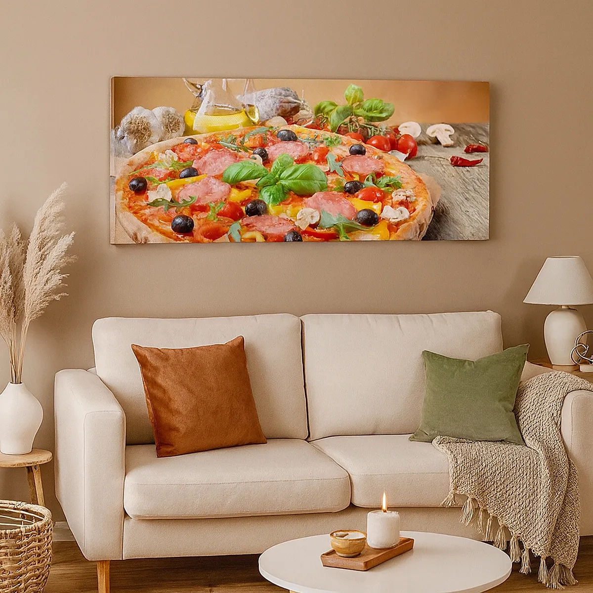 Obraz na plátne - So skutočne talianskou chuťou - 30x30 cm