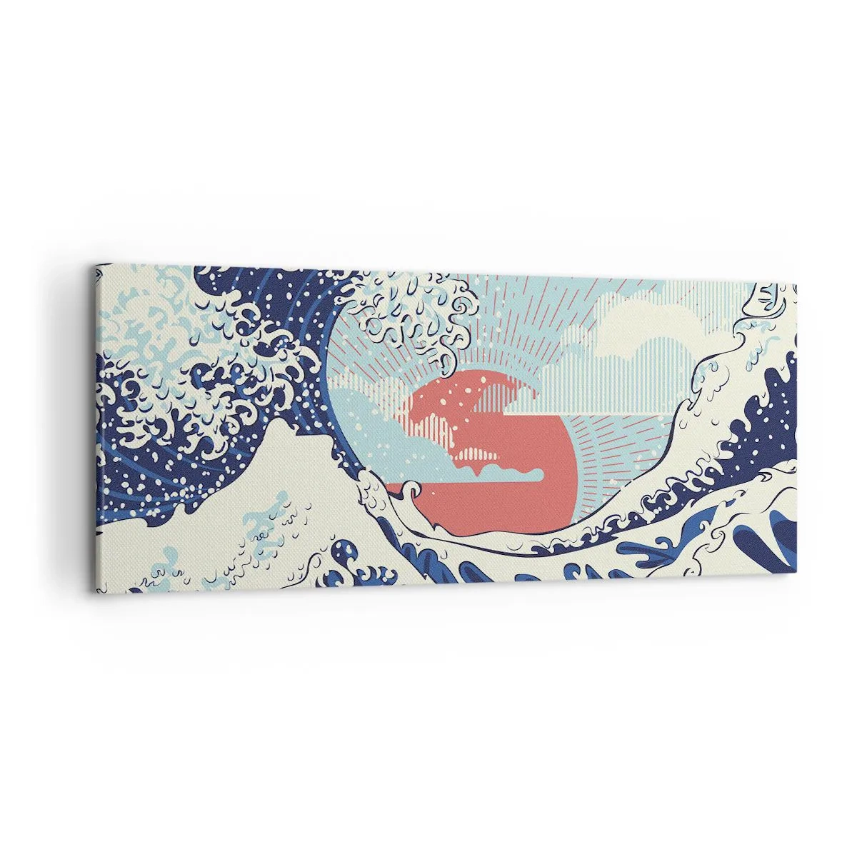 Obraz na plátne - Z japonských inšpirácií - 100x40 cm