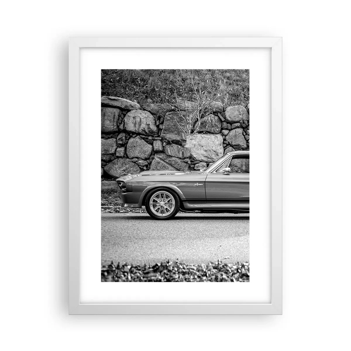 Plagát v bielom ráme - Legenda 60. rokov - 30x40 cm