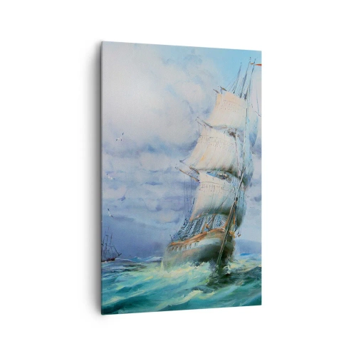 Obraz na plátne - Šťastnú cestu - 80x120 cm