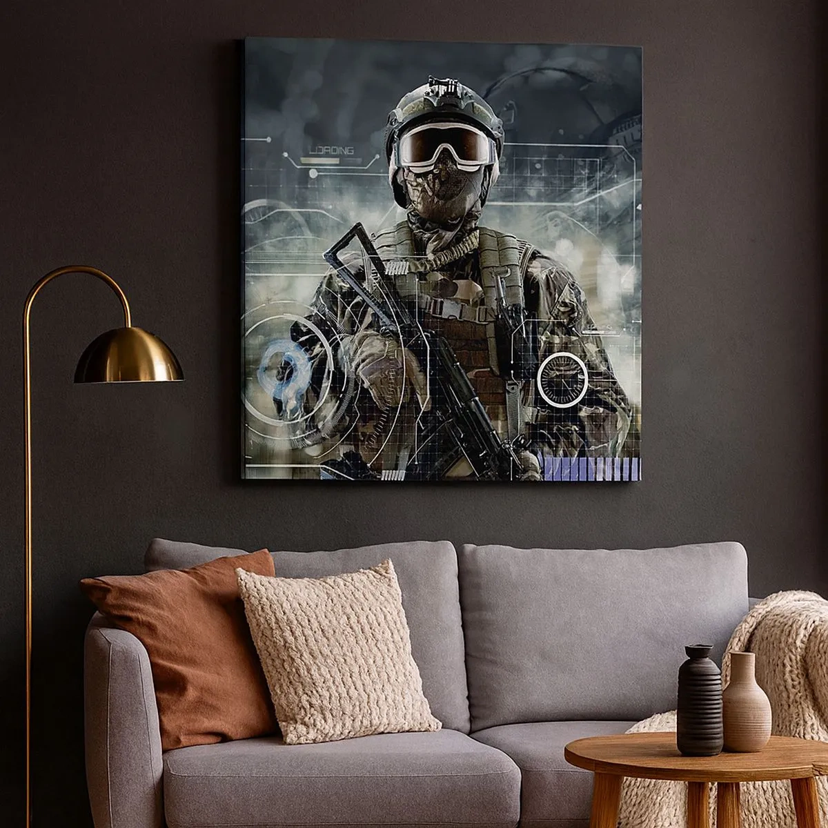 Obraz na plátne - Ešte väčšia sila - 30x30 cm