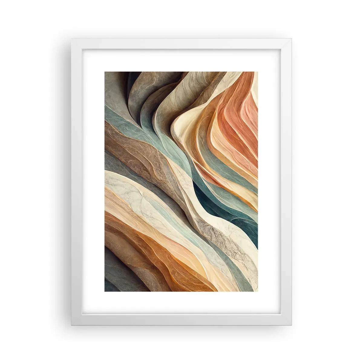 Plagát v bielom ráme - Okamih pred zmenou - 30x40 cm