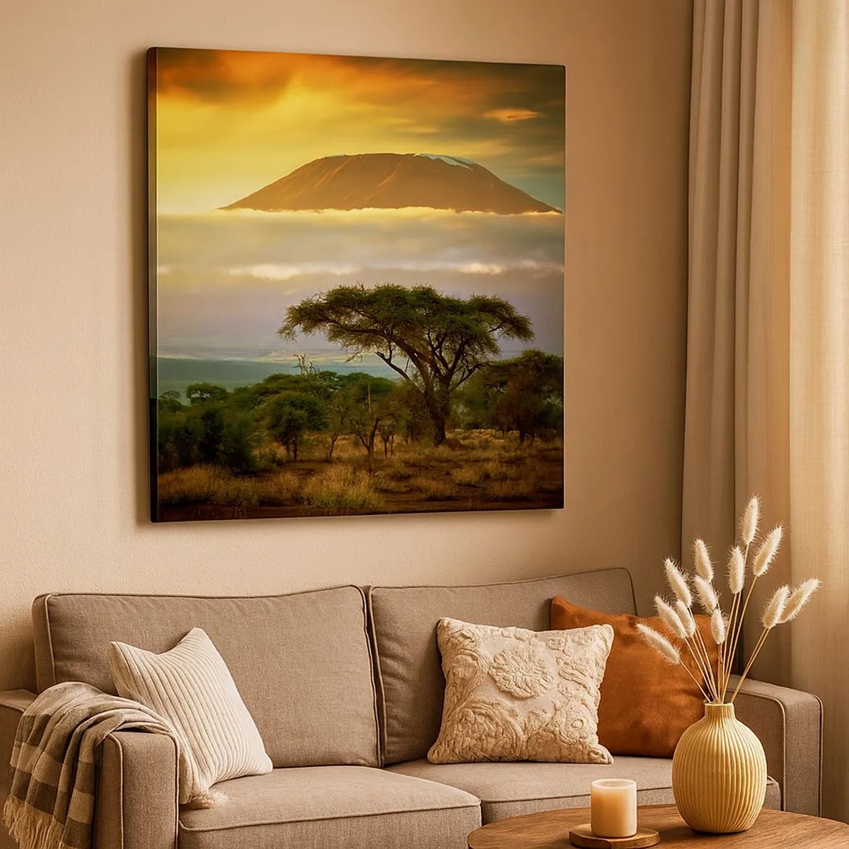 Obraz na plátne - Sen cestovateľa - 30x30 cm