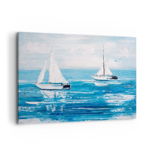 Obraz na plátne - S priateľom po boku - 120x80 cm