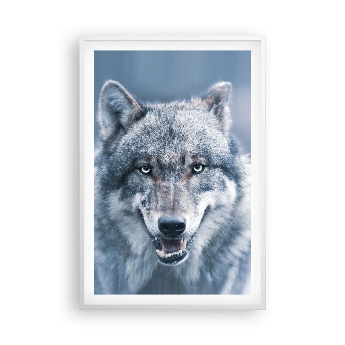 Plagát v bielom ráme - Prijmete túto výzvu? - 61x91 cm