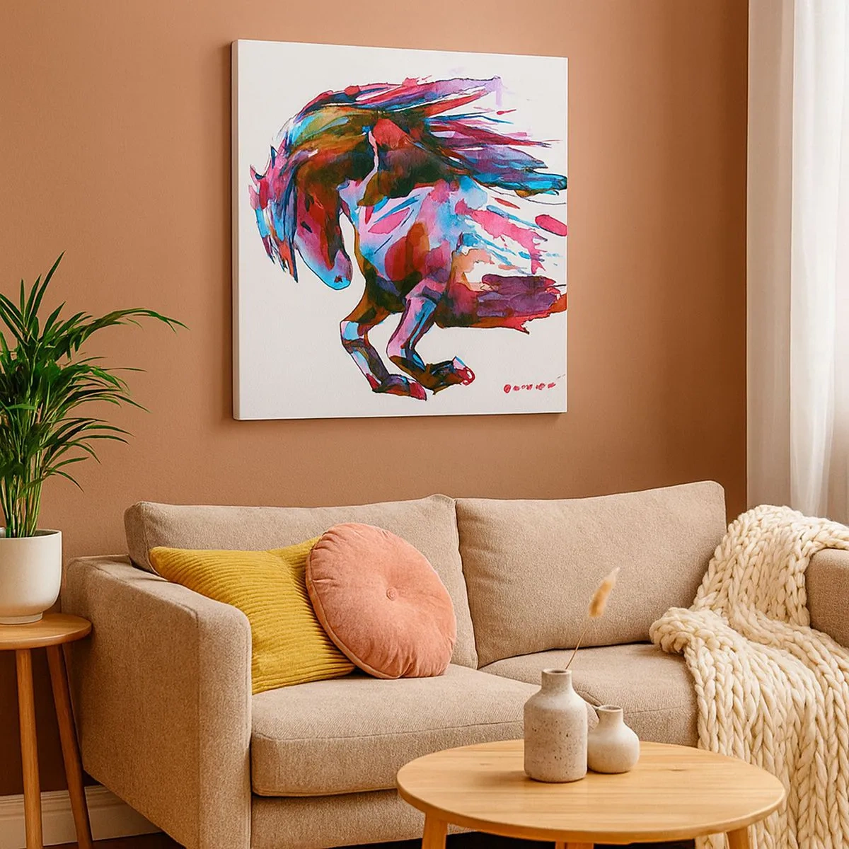 Obraz na plátne - Nadšenie - 30x30 cm