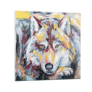 Obraz na skle - Pokoj medzi blízkymi - 40x40 cm