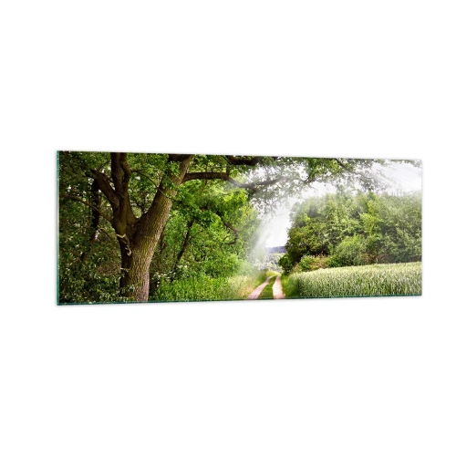 Obraz na skle - Et in Arcadia ego - 140x50 cm