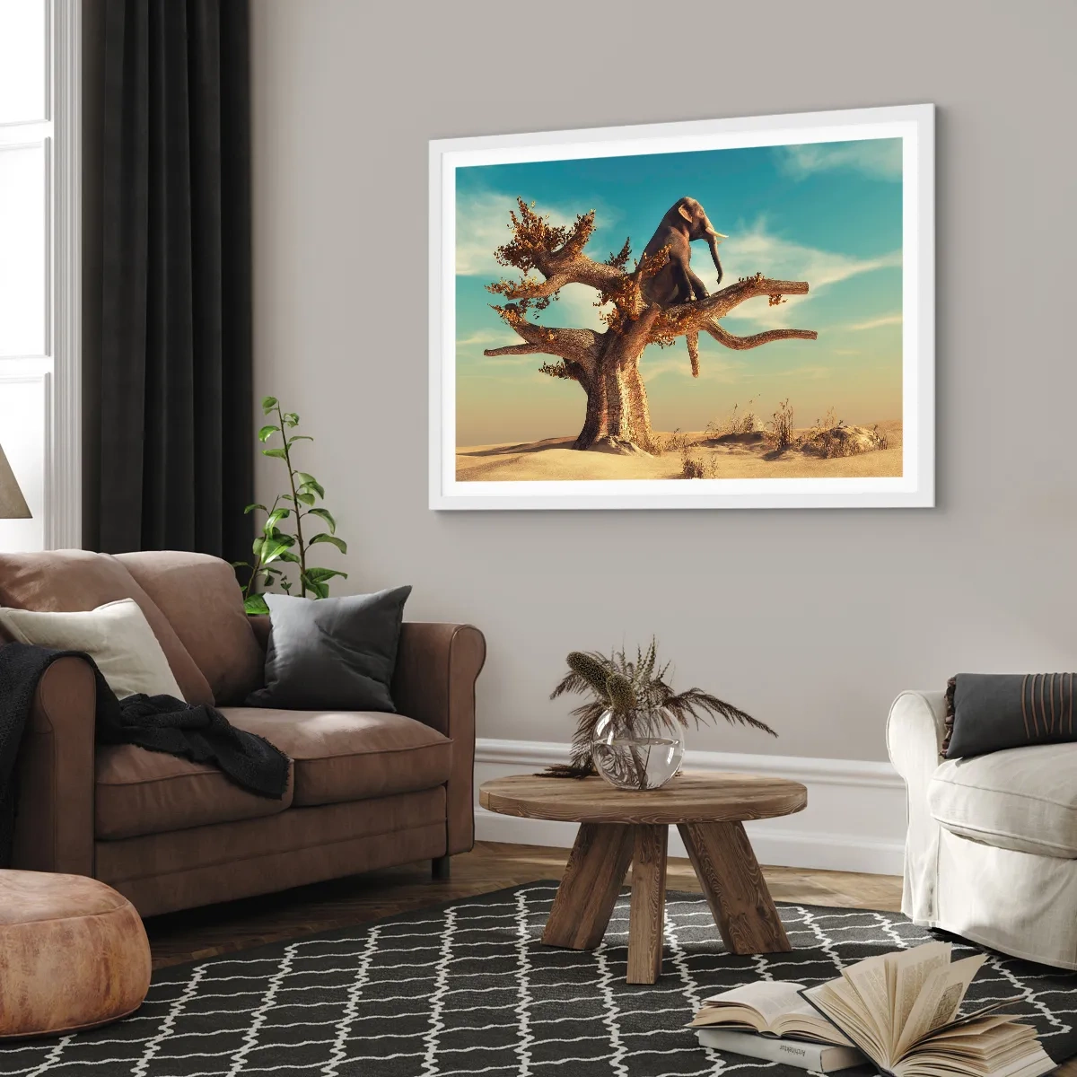 Plagát v bielom ráme - Nový uhol pohľadu - 100x70 cm