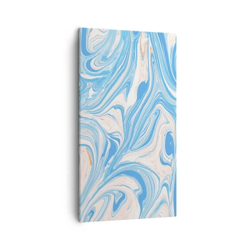 Obraz na plátne - Lagúna v tyrkyse - 45x80 cm