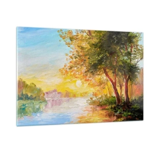 Obraz na skle - Et in Arcadia ego - 120x80 cm