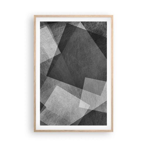 Plagát v ráme zo svetlého duba - Odveký symbol trvalosti a poriadku - 61x91 cm