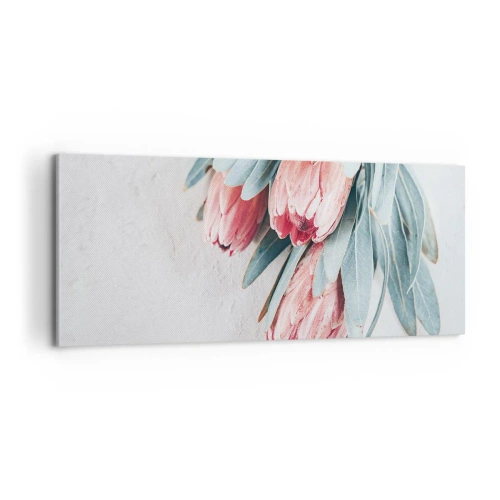 Obraz na plátne - Zahanbené svojou vlastnou krásou - 100x40 cm