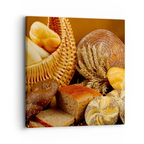 Obraz na plátne - Znova sme mali šťastie - 30x30 cm