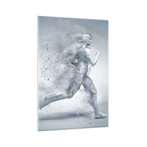 Obraz na skle - Energia kryštalicky čistá - 70x100 cm