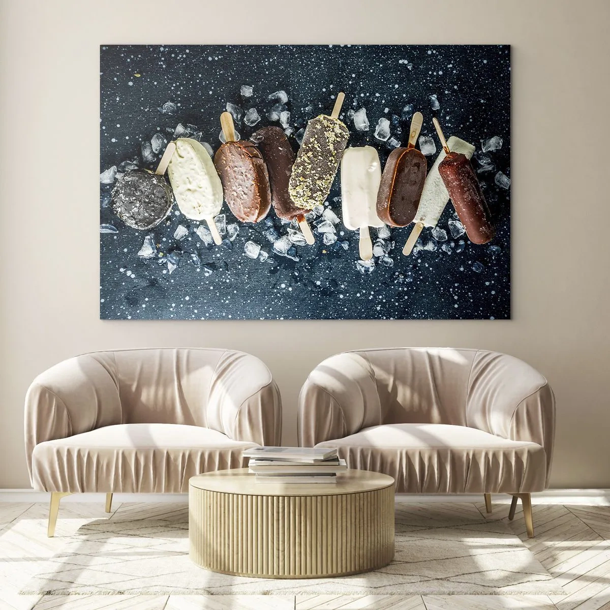 Obraz na skle - Chuť horúceho leta - 100x70 cm