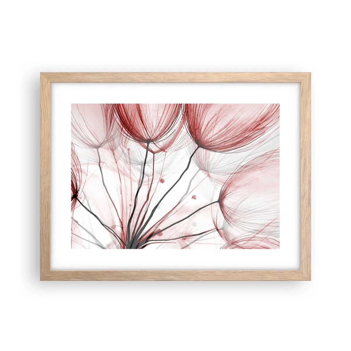 Plagát v ráme zo svetlého duba - Pred odletom - 40x30 cm