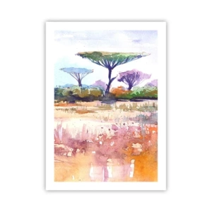 Plagát - Farby savany - 50x70 cm