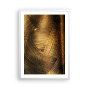 Plagát v bielom ráme - V zlatom labyrinte - 50x70 cm