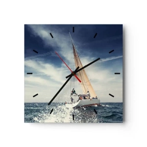 Nástenné hodiny - Nás nedobehnú! - 30x30 cm