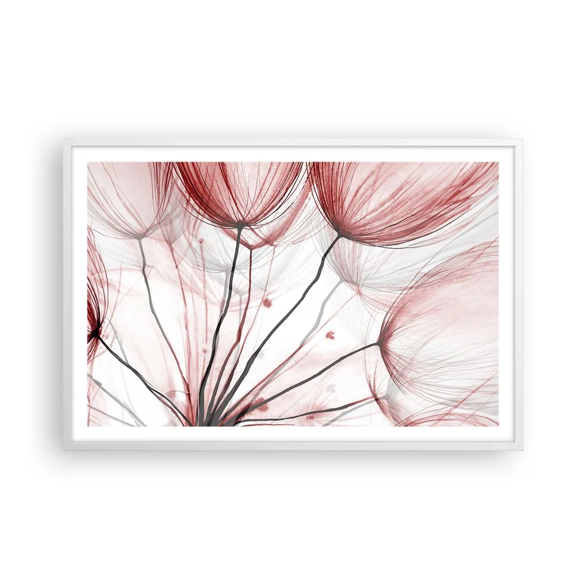 Plagát v bielom ráme - Pred odletom - 91x61 cm