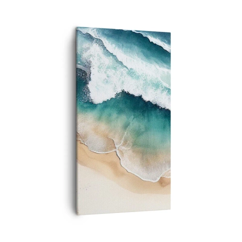 Obraz na plátne - Odveké stretnutie - 45x80 cm