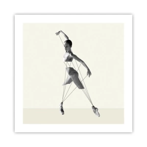 Plagát - V divadle sveta - 50x50 cm