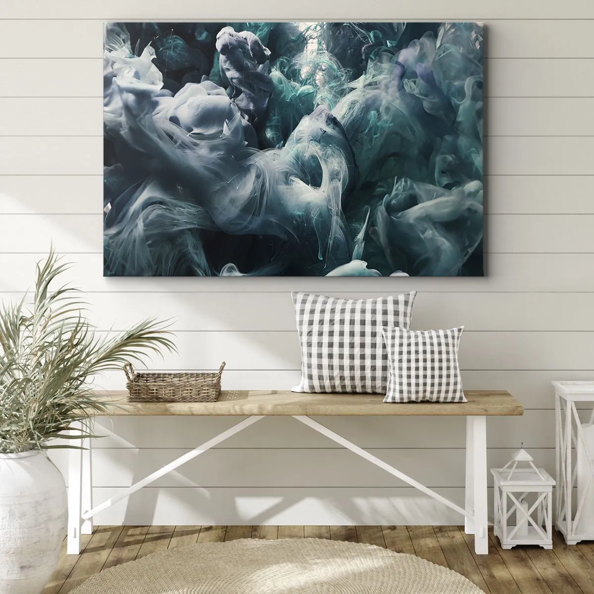 Obraz na plátne - Pohyb farby - 120x80 cm