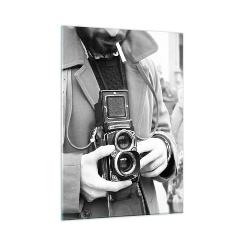 Obraz na skle - V retro štýle - 50x70 cm