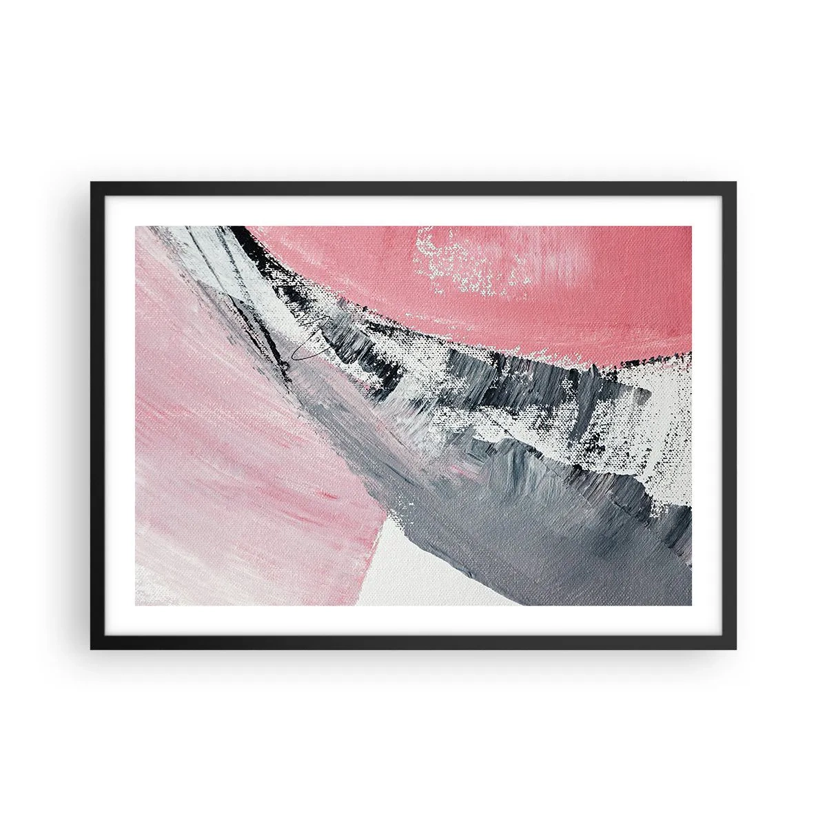 Plagát v čiernom ráme - Zladená kompozícia - 70x50 cm