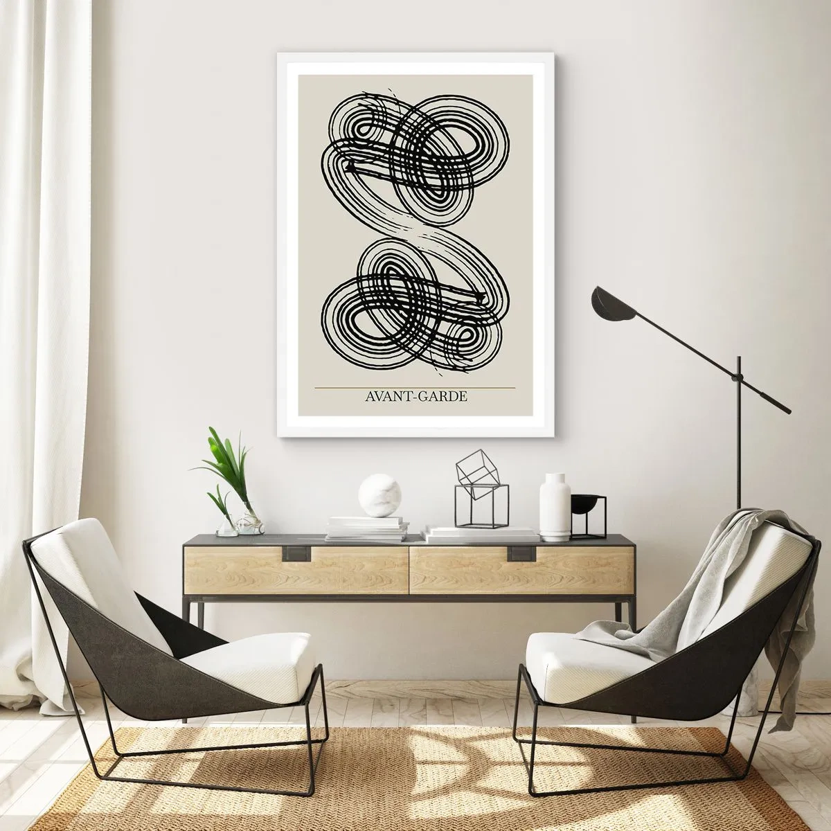 Plagát v bielom ráme - Vyšlo to spontánne - 61x91 cm