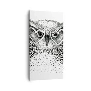 Obraz na plátne - Múdro a s láskou - 65x120 cm