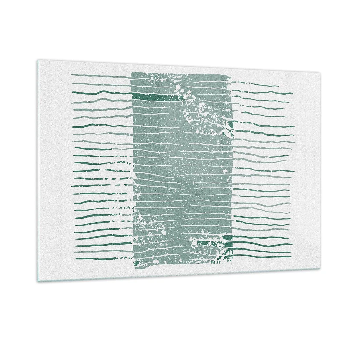 Obraz na skle - Morská abstrakcia - 120x80 cm