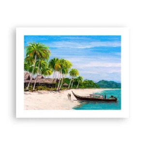 Plagát - Exotický sen - 50x40 cm