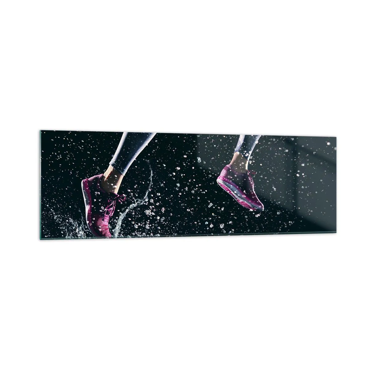 Obraz na skle - Bež ako vietor - 160x50 cm