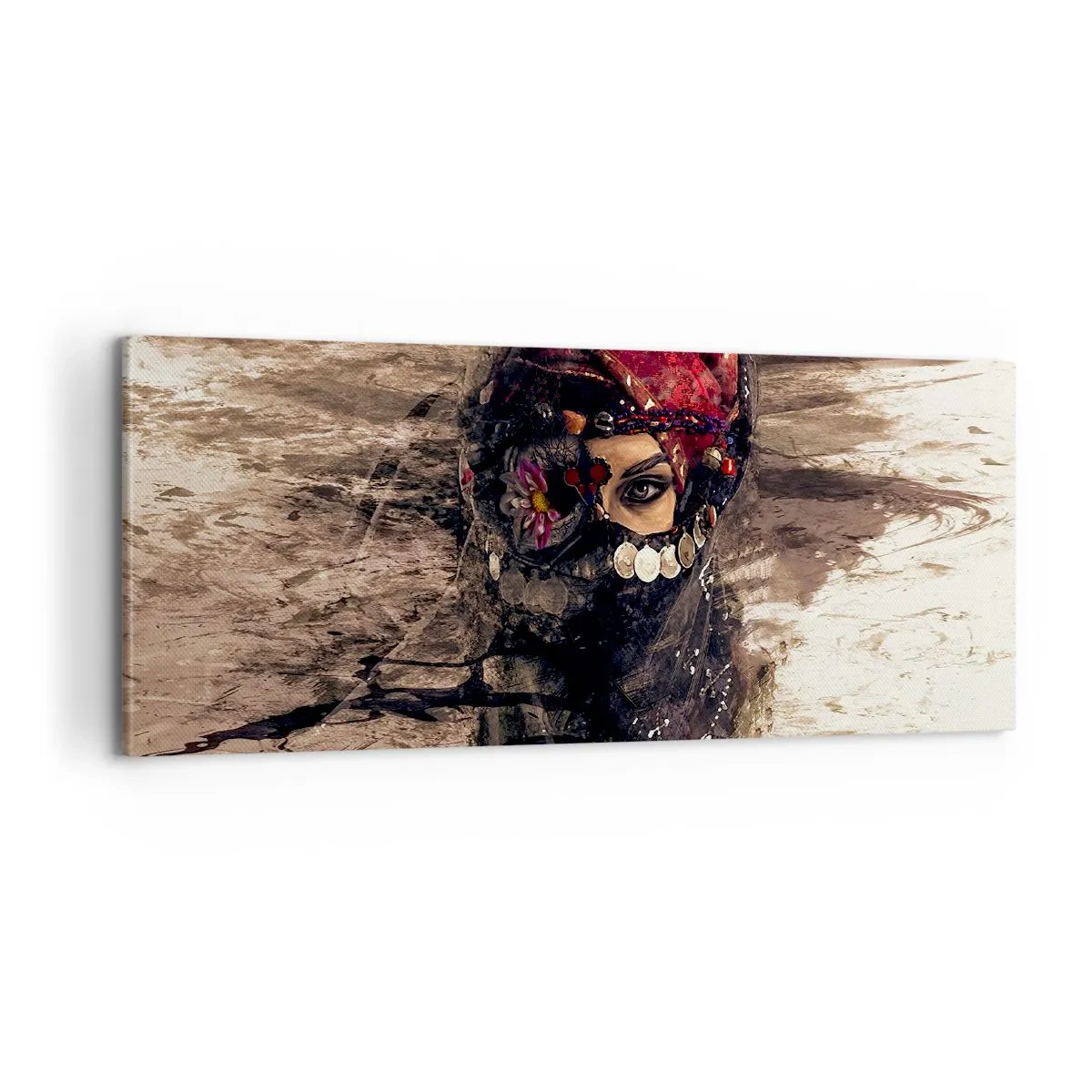 Obraz na plátne - Prinajmenšom znepokojujúca - 100x40 cm