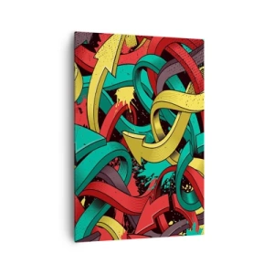 Obraz na plátne - Kadiaľ do cieľa? - 70x100 cm