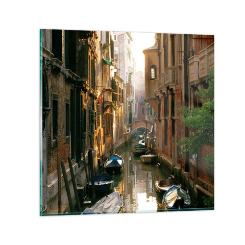 Obraz na skle - V benátskom zákutí - 50x50 cm