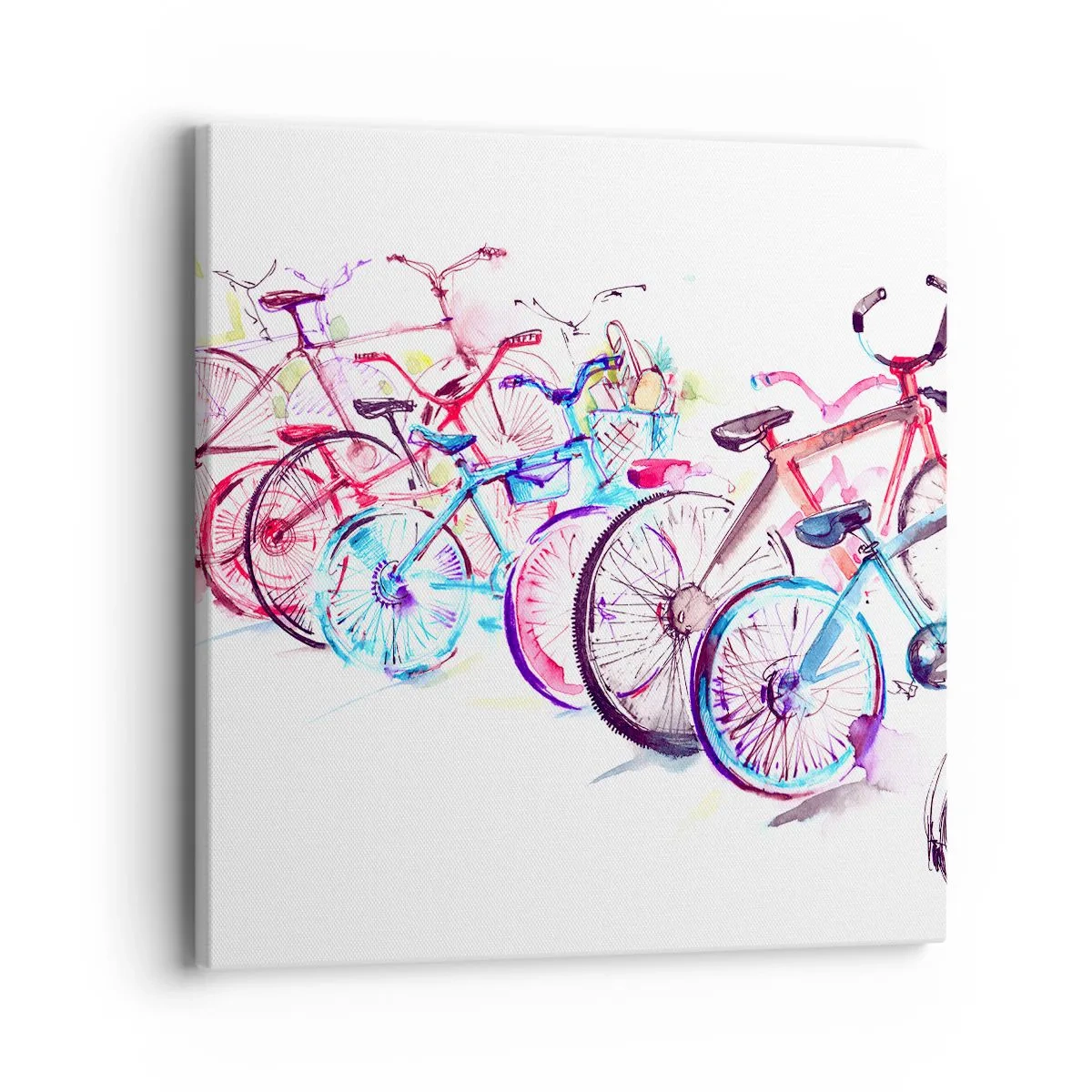 Obraz na plátne - Zjazd Antimoto klubu - 40x40 cm